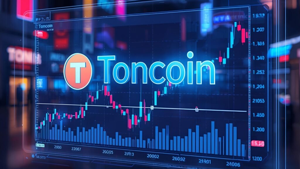 Toncoin price today TON price chart & live trends Toncoin price today