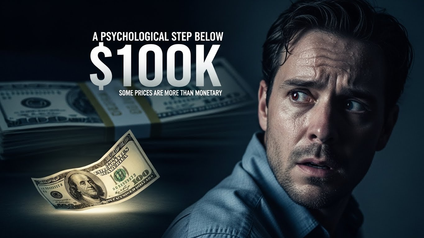 A Psychological Step Below $100K