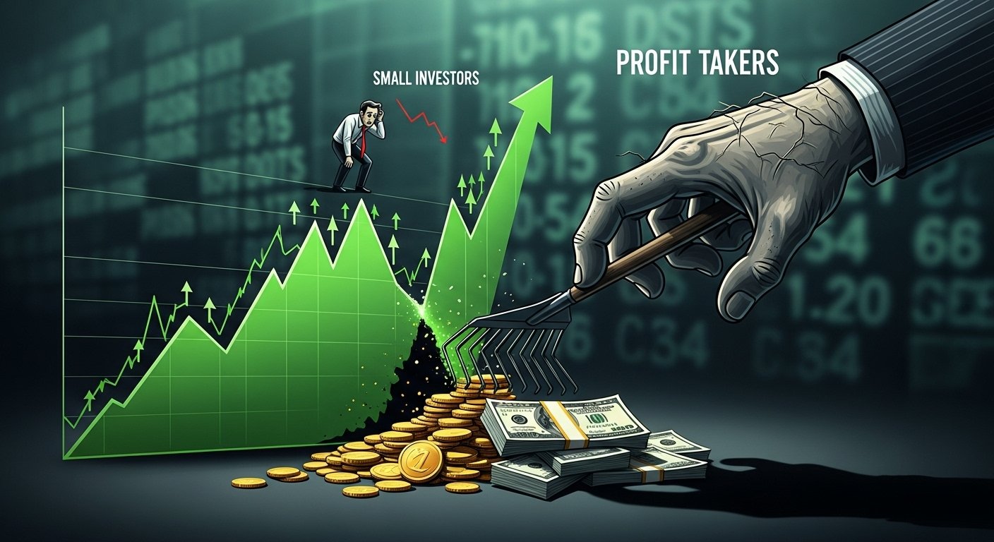 Classic profit-taking after an extended run