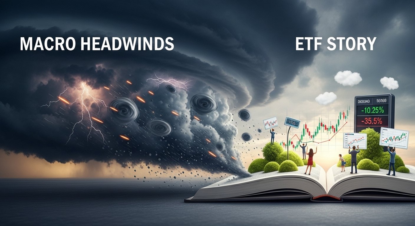 Macro headwinds that ignored the ETF story