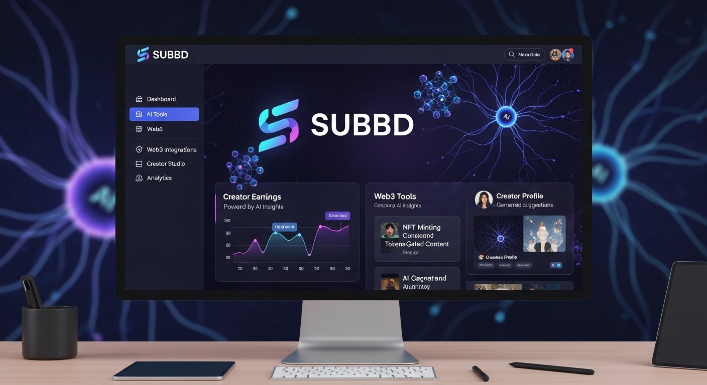 SUBBD A Creator Platform Powered by AI and Web3 Tools