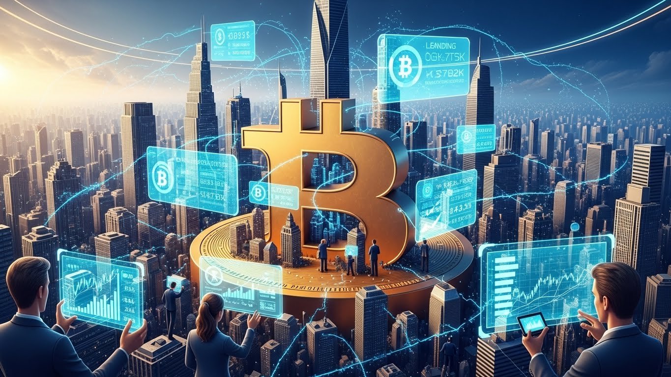 Beyond holding building financial services around Bitcoin