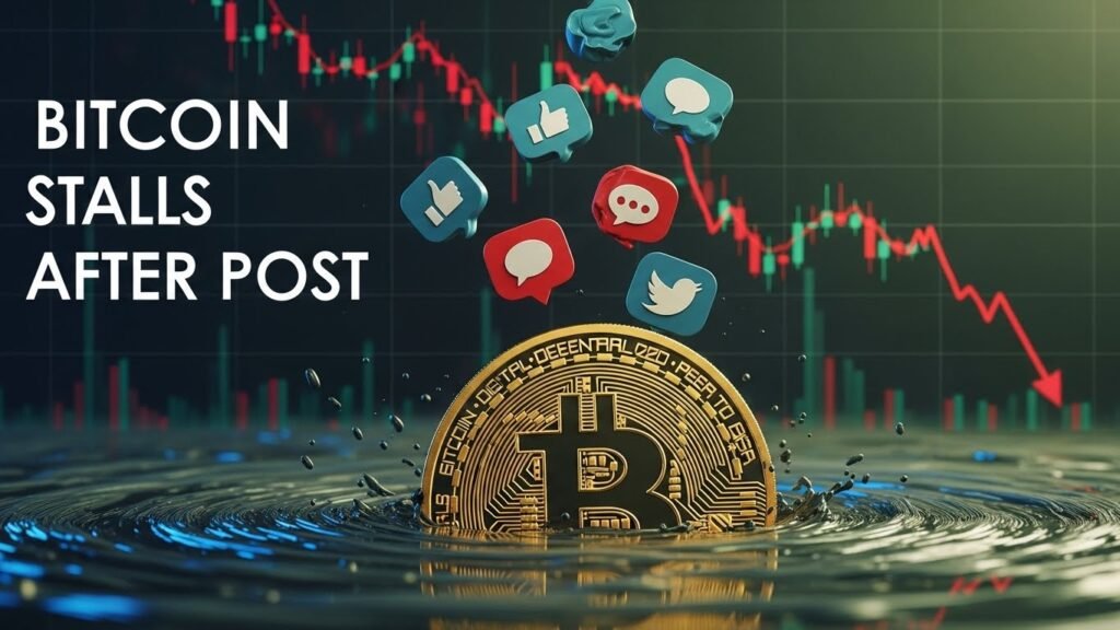 Bitcoin Stalls After Post-FOMC Slide as Inflation Looms Bitcoin Stalls After Post