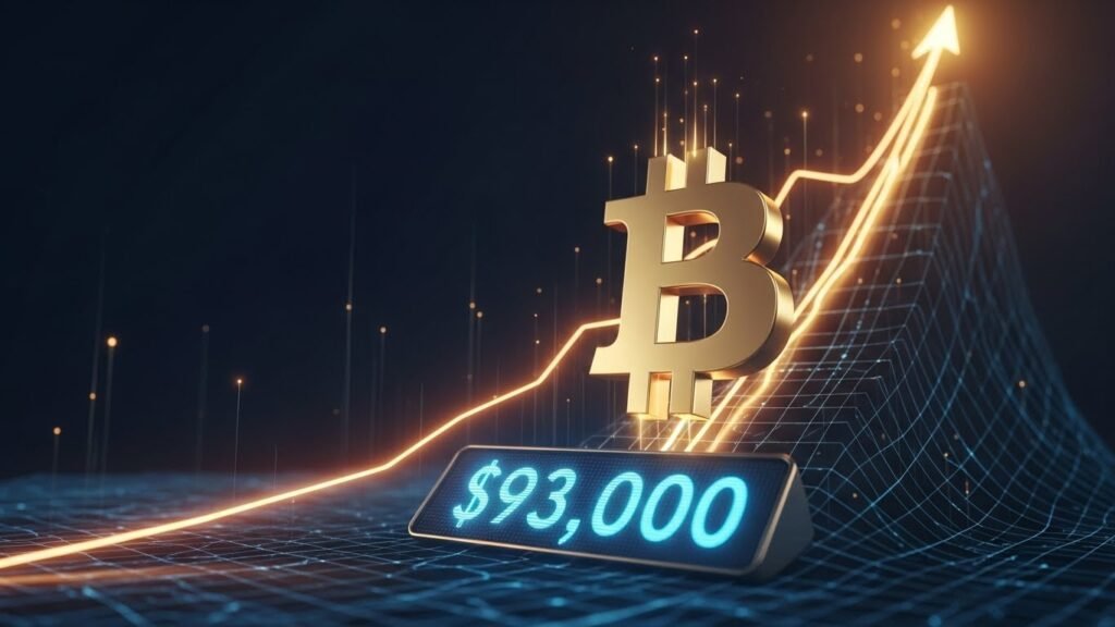 Vanguard U-Turn Pushes Bitcoin Toward $93K Bitcoin Toward $93K