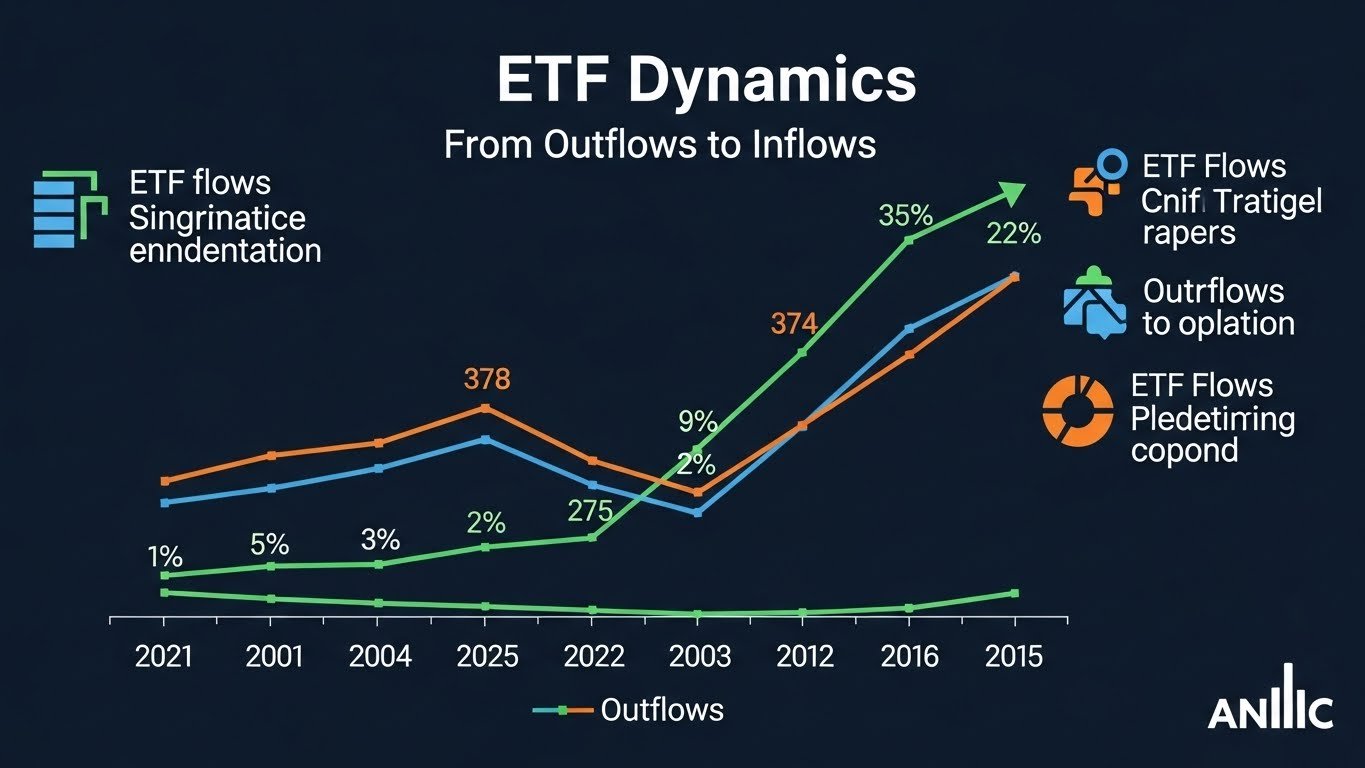 ETF dynamics are shifting from outflows to healthy reinvestment