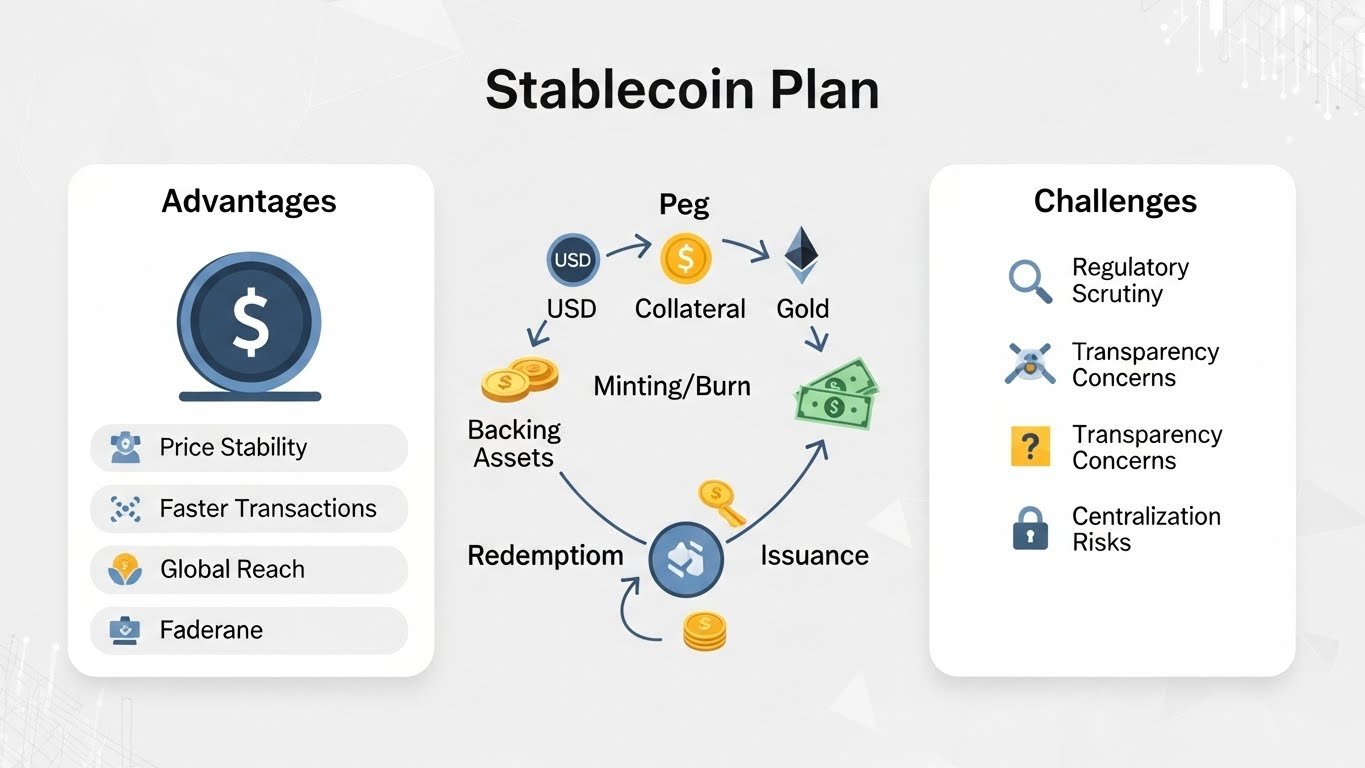 The Stablecoin Plan Explained Clearly