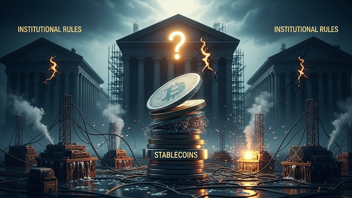 Uncertainty about stablecoins, mining and institutional rules