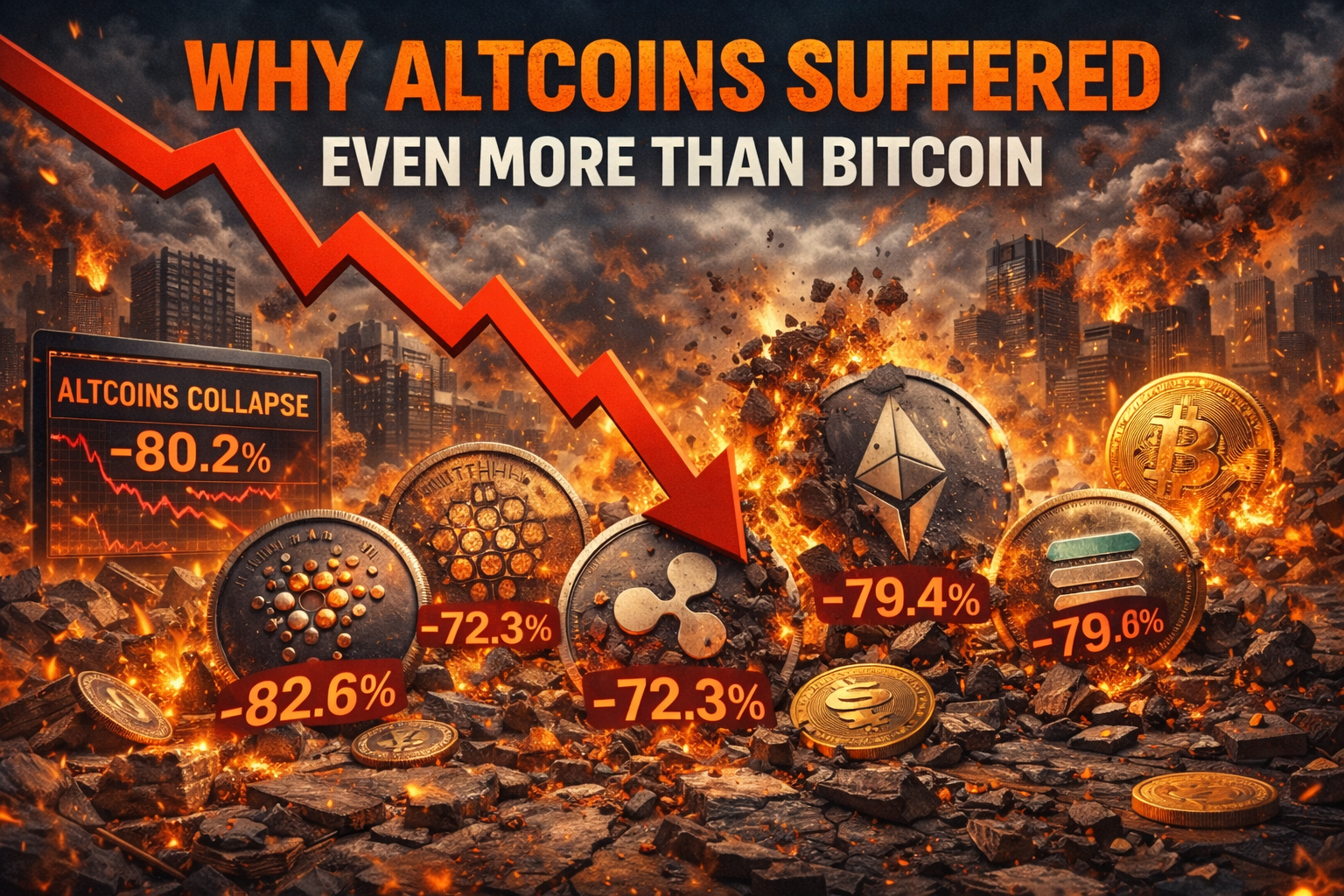Why altcoins suffered even more than Bitcoin