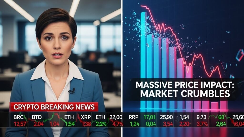 crypto breaking news price impact