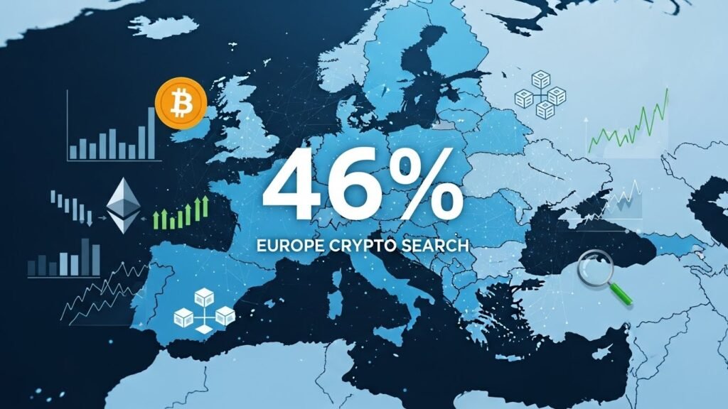 46% Europe Crypto Search
