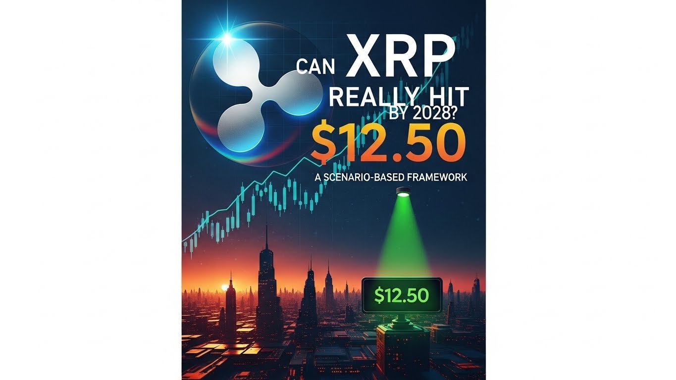 Can XRP Really Hit $12.50 by 2028 A Scenario-Based Framework