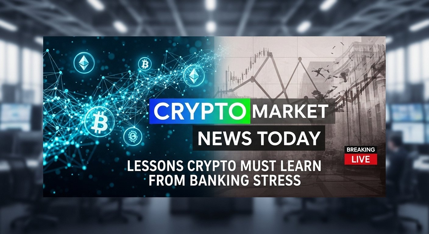 Crypto Market News Today Lessons Crypto Must Learn From Banking Stress