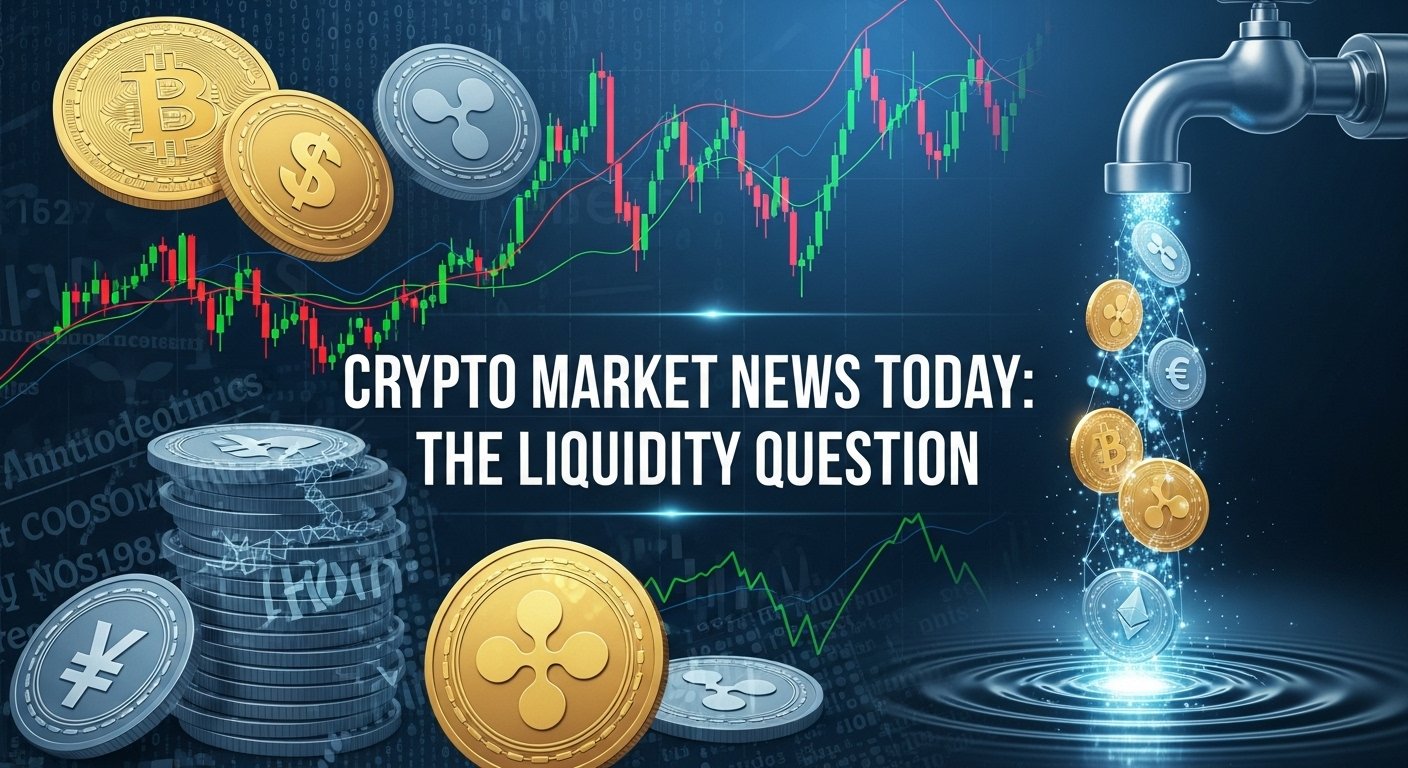 Crypto Market News Today and the Liquidity Question