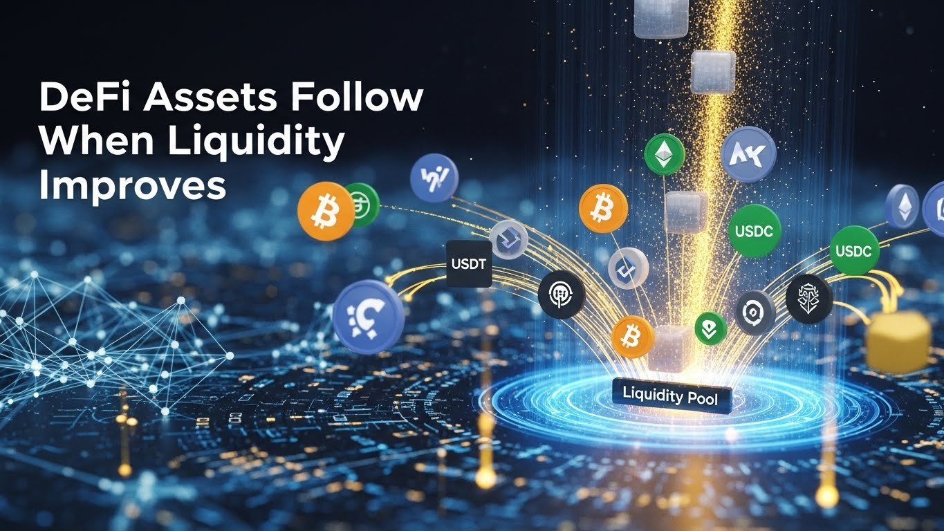 DeFi Assets Follow When Liquidity Improves