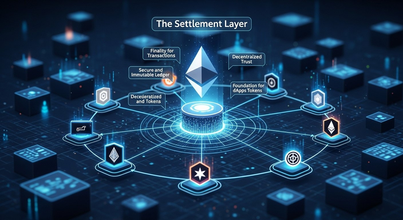 Ethereum’s Role The Settlement Layer at the Heart of Crypto