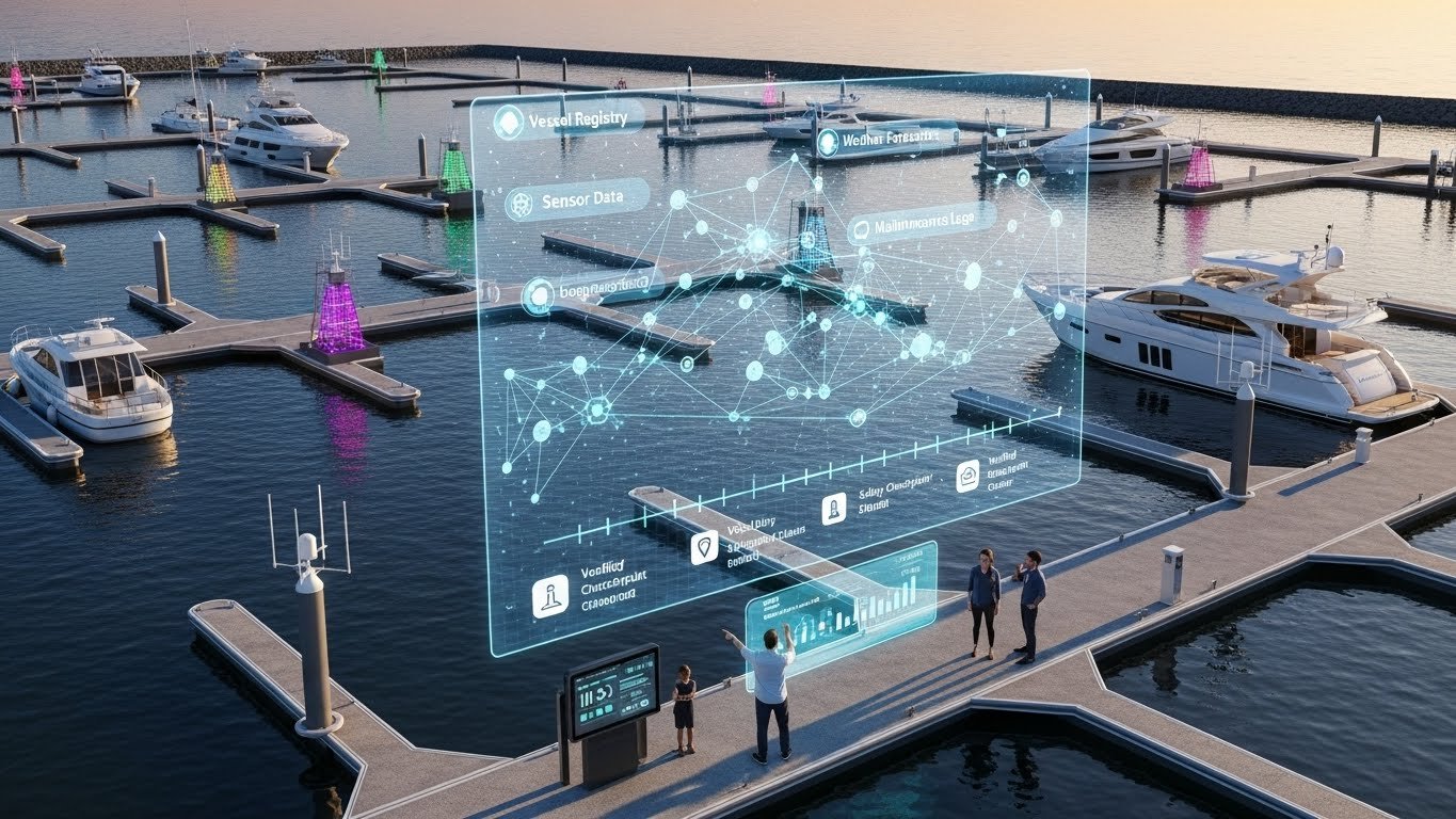 How a Marina Adopts Blockchain Technology for Enhanced Maritime Safety