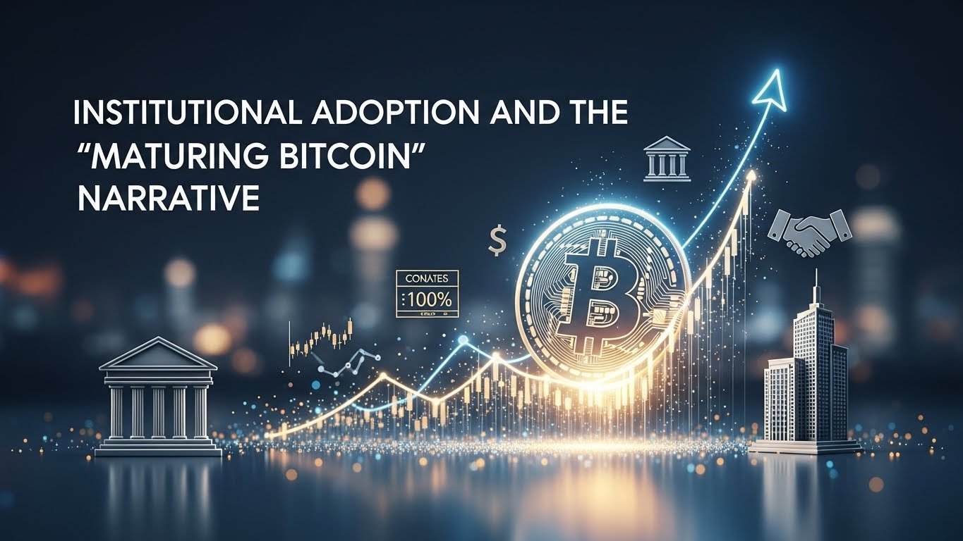 Institutional Adoption and the “Maturing Bitcoin” Narrative