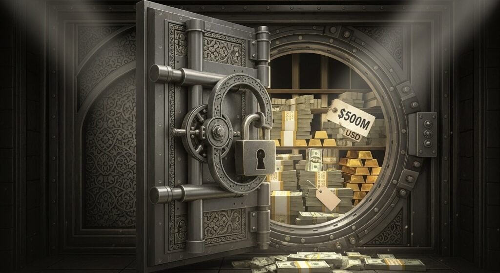 Iran Holds $500M usd