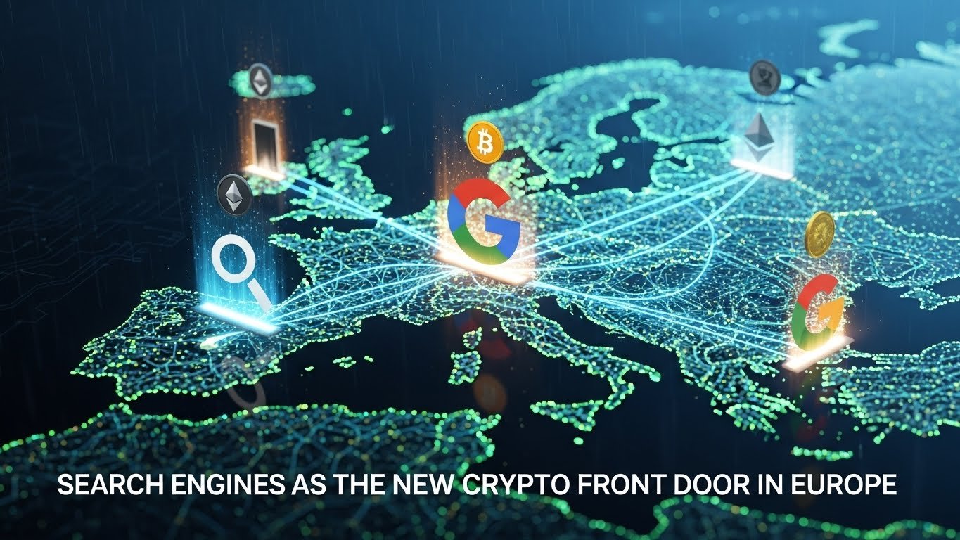 Search Engines as the New Crypto Front Door in Europe