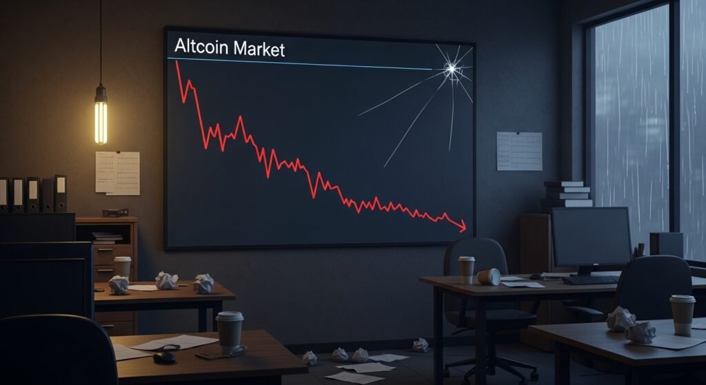 Altcoin Market Slide: Zcash, BNB, Sui Lead Losses in Broad Crypto Rout Altcoin Market Slide