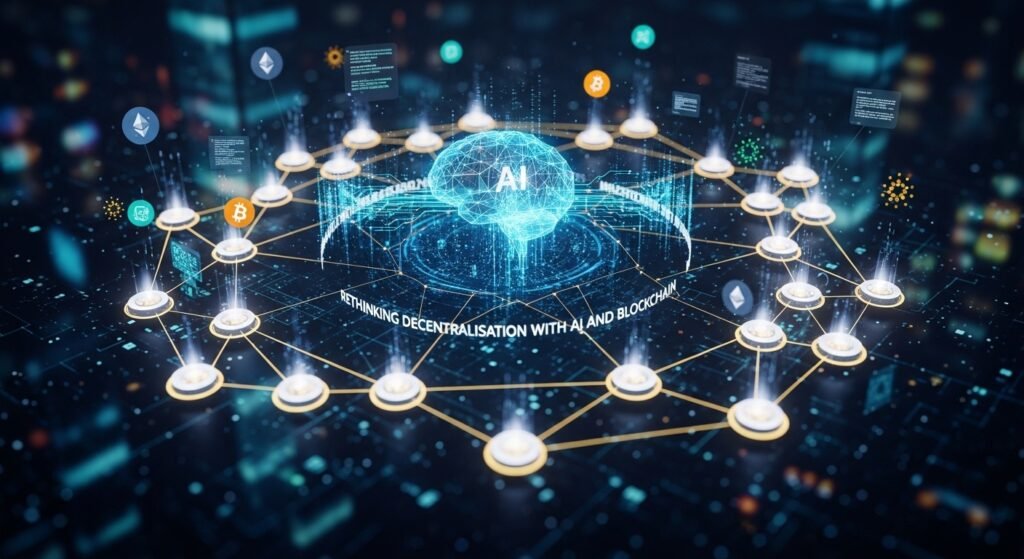 Rethinking Decentralisation with AI and Blockchain